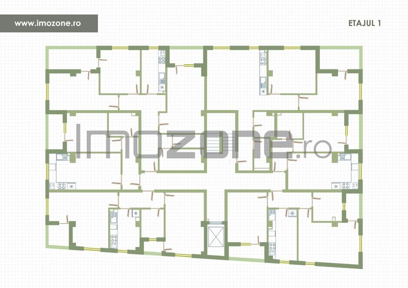 Militari langa metrou Pacii, ap. 2 camere 42 mp, etaj 2, liber, nou, comision 0%